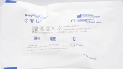 ICU Medical SF4115 Appx 0.66ml 2 Gang 4-Way Stopcocks Rotating Luer
